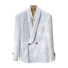 SKMS050    白色亞麻修身小西裝外套    男士韓版   潮流休閒   時尚西服上衣   白色亞麻夾克   grad din 西裝   特色 西裝 SKMS050    白色亞麻修身小西裝外套    男士韓版   潮流休閒   時尚西服上衣   白色亞麻夾克   grad din 西裝   特色 西裝